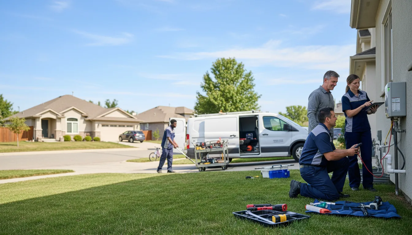 Tankless water heater service in Jasper, IN